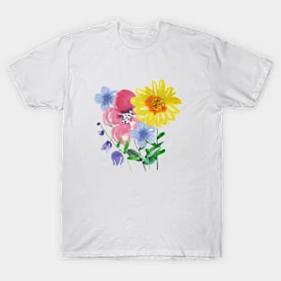 Watercolor flowers T-Shirt